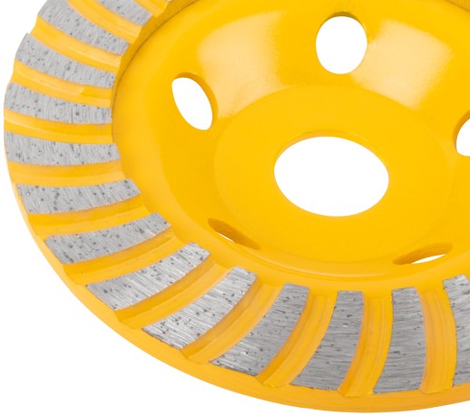 Диск алмазный шлифовальный, посадочный диаметр 22,2 мм," Турбо"  125 мм