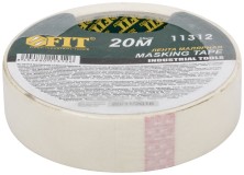 Лента малярная креппированная клейкая 25 мм х 20 м