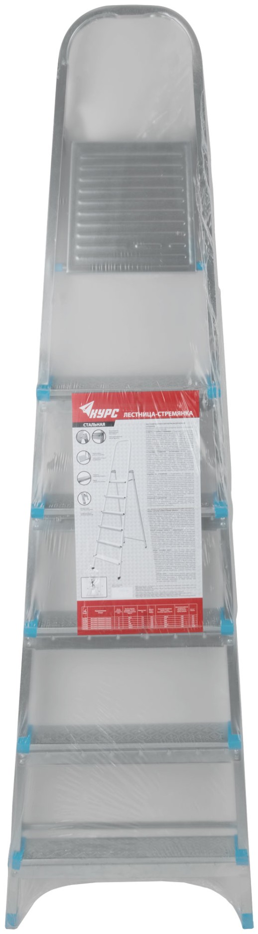 Лестница-стремянка стальная, 6 ступеней, вес 6,4 кг