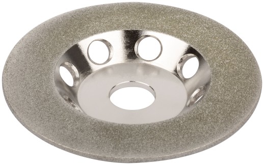 Диск алмазный шлифовальный по с кафелю/керамограниту/стеклу, посад. диам. 22,2 мм, сплошной, 125 мм