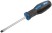 Отвертка "Универсал", CrV сталь, прорезиненная ручка, Профи 6х100 мм SL
