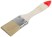 Кисть флейцевая "Оптима", натур. cветлая щетина, деревянная ручка 1,5" (38 мм)