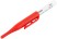 Маркер строительный перманентный, тонкий, удлиненное перо, красный
