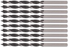 Сверла по дереву  3 мм (10 шт.)