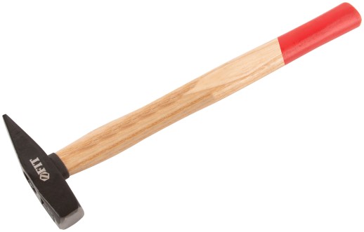 Молоток кованый, деревянная ручка  200 гр.