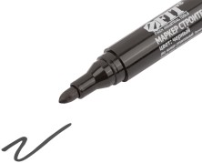 Маркер строительный перманентный, черный