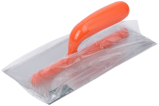 Гладилка нержавеющая с пластик.ручкой плоская 280х130 мм