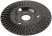 Диск обдирочный по дереву, наклонный, посадочный диаметр 22,2 мм, 125 мм, средняя насечка