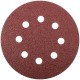 Круги шлифовальные с отверстиями (липучка), алюминий-оксидные, 125 мм, 5 шт. Р 36