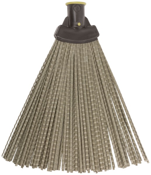 Метла пластиковая №2, веерная 240х340 мм ( посадочный диаметр 25 мм )