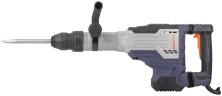 MAX-PRO Молоток отбойный электрический 1700 Вт; 200-2100 уд/мин; 45 Дж; SDS-MAX; 11,5 кг; резиновый кабель; дополнительные щетки; кейс