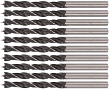 Сверла по дереву  6 мм (10 шт.)