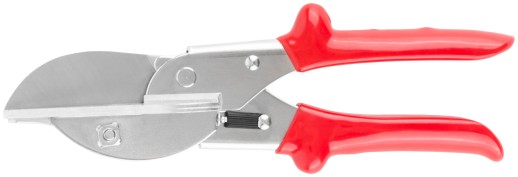 Ножницы для резки пластиковых профилей под углом с наковальней, 215 мм