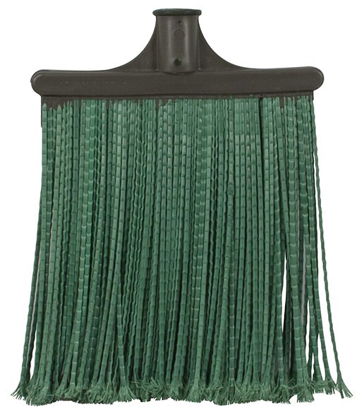 Метла пластиковая №1, плоская мягкая  260х330 мм ( посадочный диаметр 25 мм )