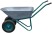 Тачка строительная двухколесная Профи, 100 л, грузоподъемность 200 кг