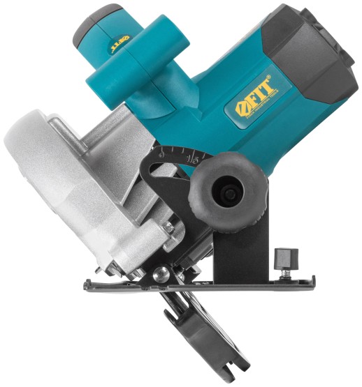 Пила дисковая 1300 Вт; 4500 об/мин; 185/20 мм; жел. опора; рез. накл.; блок шпинд.; коробка