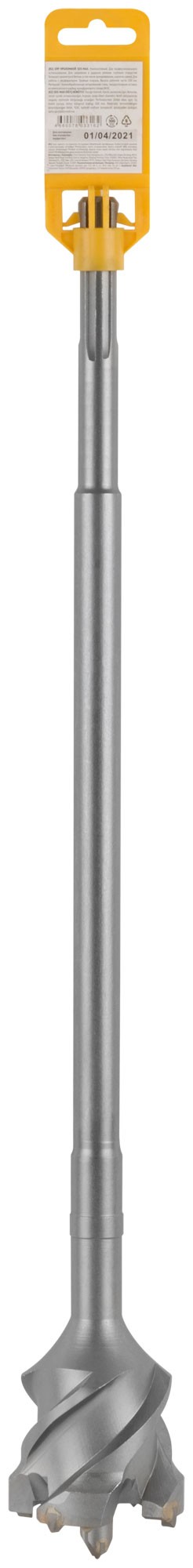 Бур проломной по бетону SDS MAX Профи 80x600 мм