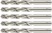 Сверла по металлу HSS полированные 12,0 мм (5 шт.)