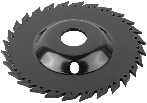 Диск-фреза обдирочный по дереву, плоский, посадочный диаметр 22,2 мм, 125 мм, грубая насечка