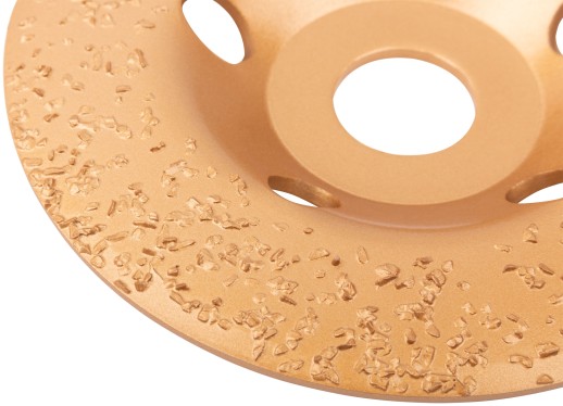 Диск твердосплавный шлифовальный, наклонный, посадочный диаметр 22,2 мм, 125 мм, Р24