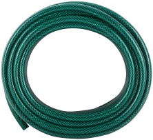 Шланг поливочный трехслойный армированный, зеленый 1/2" х 1.8 мм х 25 м