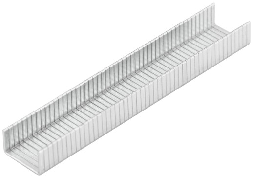 Скобы для степлера закалённые прямоугольные 10,6 мм х 1,2 мм (широкие тип 140) 6 мм, 1000 шт.