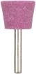 Шарошка абразивная (по металлу), хвостовик 6 мм, трапеция 25 х 20 мм