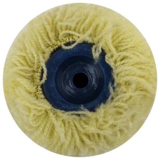 Ролик полиакриловый нитяной, диаметр 40/76 мм, ворс 18 мм, бюгель 6 мм, зеленый, 150 мм