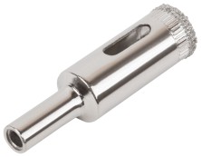 Коронка кольцевая по кафелю и стеклу алмазная 14х50 мм