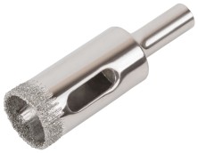 Коронка кольцевая по кафелю и стеклу алмазная 16х50 мм