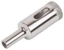 Коронка кольцевая по кафелю и стеклу алмазная 16х50 мм