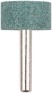 Шарошка абразивная ( по камню, мрамору, кафелю), хвостовик 6 мм, цилиндр 25 х 13 мм
