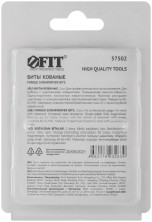 Биты кованые, сталь S2, односторонние  25 мм PH2, Профи 2 шт., блистер