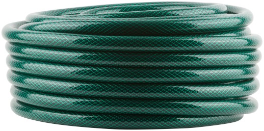 Шланг поливочный трехслойный армированный, зеленый 3/4" х 1,5 мм х 25 м