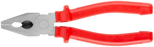 Плоскогубцы комбинированные "Лайт", пластиковые ручки, полированная сталь 200 мм