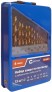 Набор сверл по металлу с кобальтом 5% в металлической коробке; 1,5-6,5 мм (через 0,5 мм + 3,2 мм; 4,8 мм), 13 шт., Cutop Profi