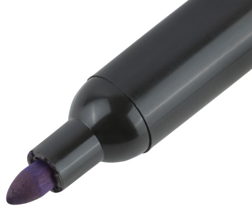 Маркер перманентный строительный, синий