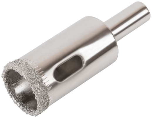 Коронка кольцевая по кафелю и стеклу алмазная 20х50 мм