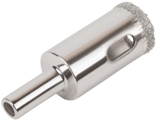 Коронка кольцевая по кафелю и стеклу алмазная 20х50 мм