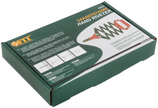 Заклепочник-гармошка для больших усилий, 3,2-6,4 мм (300-745 мм)