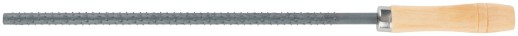 Рашпиль, деревянная ручка, круглый 250 мм