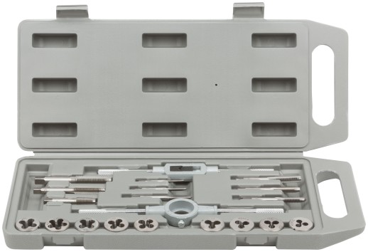 Лерки-метчики, легированная сталь Профи 20 шт., пластиковый кейс