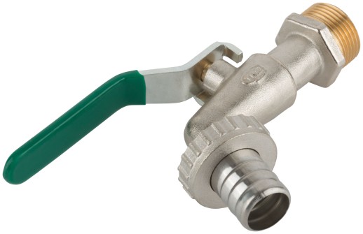 Кран водоразборный, латунный сплав 3/4''