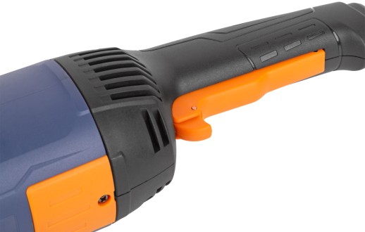 MAX-PRO Шлифмашина угловая 2400 Вт; 6000об/мин; быстрозажимной кожух 230мм; антивибрационная ручка; дополнительные щетки; плавный пуск; поворотная рук