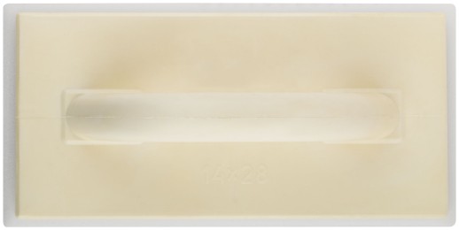 Терка финишная с поролоновым покрытием, полиуретановый корпус 280х140 мм