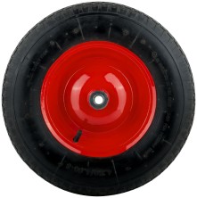 Колесо запасное 400х90x230 мм для тачки 77556 ( 4,80"/4,00"-8" ) ( посадка ширина 130 мм, диаметр 16 мм )