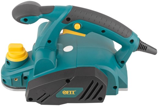 Рубанок  900 Вт; 16000 об/мин; 82 мм; 0-3,0 мм; паз 0-16 мм; прав. выброс; ал.опора; рез. накл.; коробка