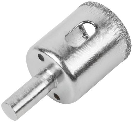 Коронка кольцевая по кафелю и стеклу алмазная 25х50 мм