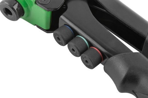 Заклепочник комбинированный Профи для резьбовых заклепок М3-М6 и вытяжных заклепок 2,4-4,8 мм (235 мм)