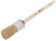 Кисть круглая, натуральная светлая щетина №6 ( 30 мм)